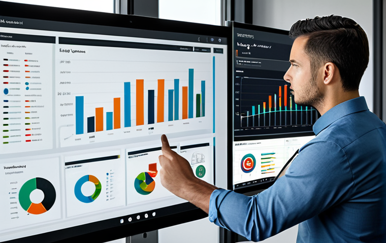 Data Analysis Dashboard**

"A professional data analyst, fully clothed in modest office attire, reviewing a Power BI dashboard displaying real-time data visualizations. The dashboard shows charts and graphs illustrating market trends. Modern office environment, safe for work, appropriate content, perfect anatomy, natural proportions, professional lighting, high quality."

**