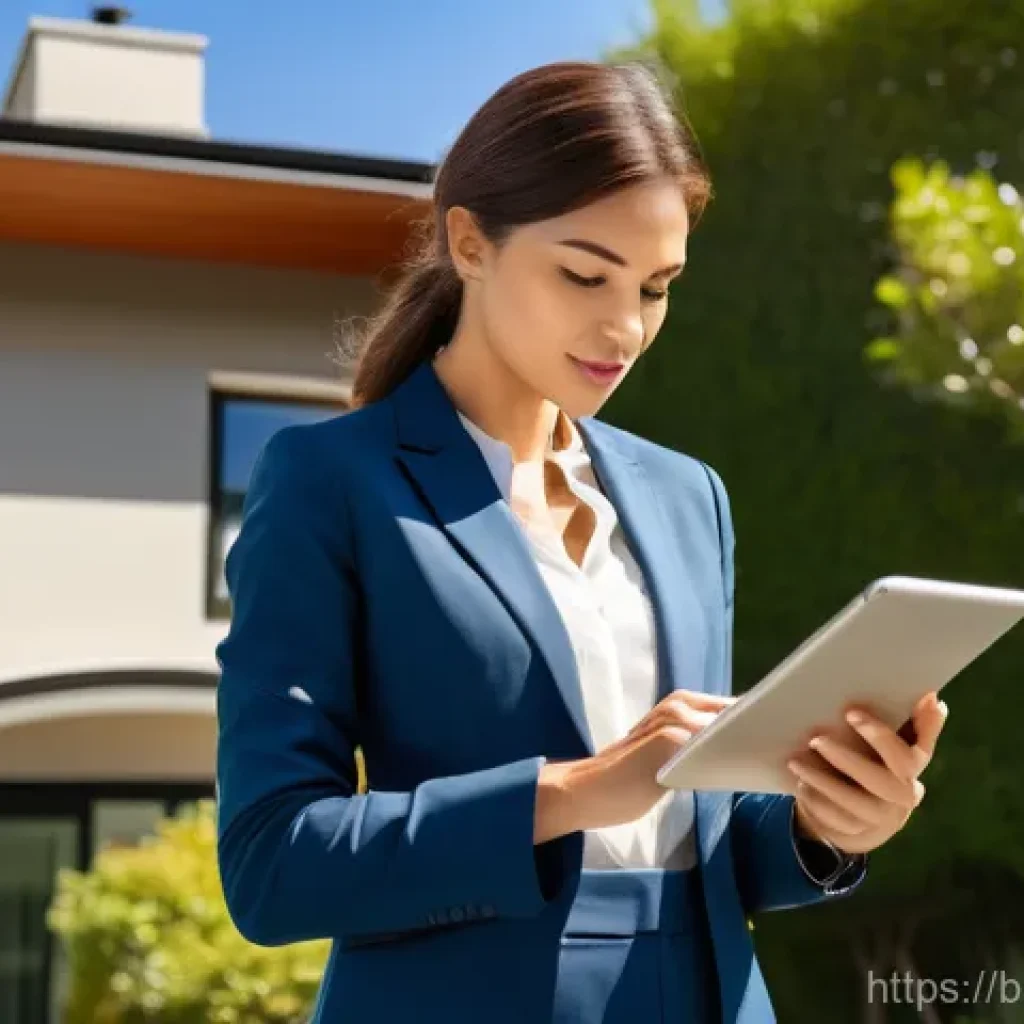 감정평가사의 수수료 체계 분석 - **Prompt 1: Professional Property Appraiser Inspecting a Home**
    A highly detailed, realistic ima...