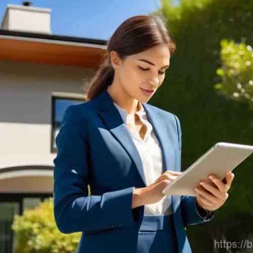 Home 27 감정평가사의 수수료 체계 분석 - **Prompt 1: Professional Property Appraiser Inspecting a Home**
A highly detailed, realistic ima...